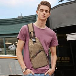 REDOM Schultertasche Brusttasche Sling Schulter Rucksack günstig online kaufen