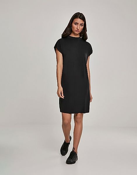 Urban Classics – T-Shirt-Kleid in Schwarz günstig online kaufen