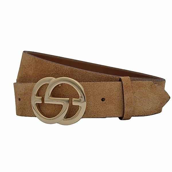 AnnaMatoni Ledergürtel "AnnaMatoni Damen Ledergürtel in hochwertigem Velour günstig online kaufen