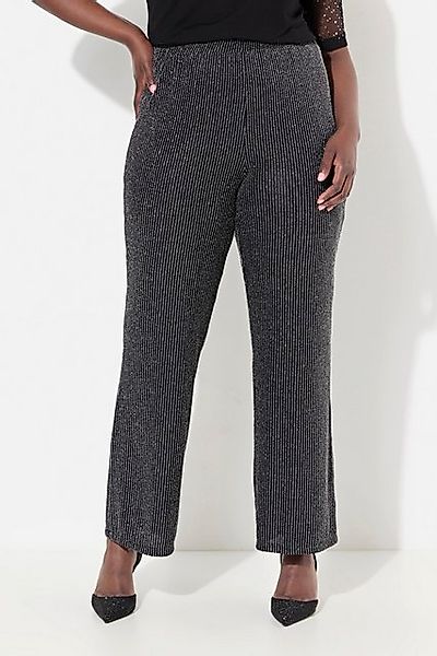 Ulla Popken Funktionshose Hose Mary Glitzerstreifen günstig online kaufen