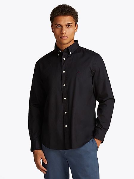 Tommy Hilfiger Langarmhemd CORE FLEX POPLIN SOLID Regular Fit SHIRT günstig online kaufen