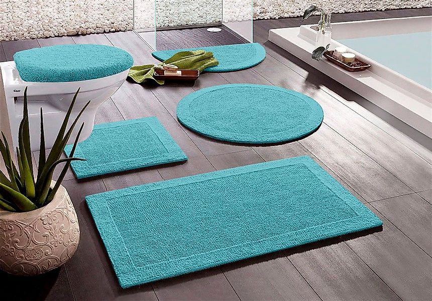 my home Badematte Kapra, Badvorleger, Badezimmer Teppich, Höhe 14 mm, beids günstig online kaufen