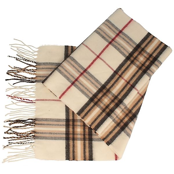 Breiter Schal, Cashmink im Tartan-Karo mit günstig online kaufen