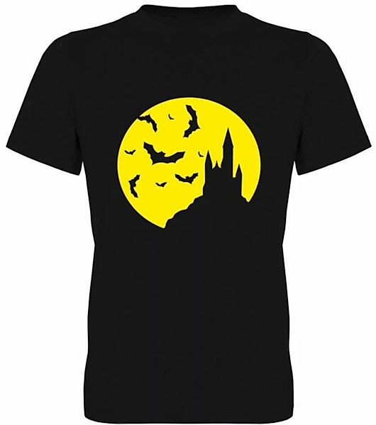 G-graphics T-Shirt Gruselschloss Herren T-Shirt, mit trendigem Frontprint, günstig online kaufen