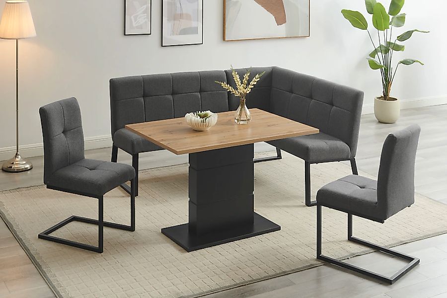 OTTO home Eckbankgruppe "Geranie, Sitzgruppe, Eckbank inkl. Stauraum, Essti günstig online kaufen