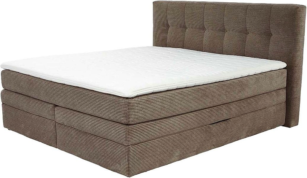 Jockenhöfer Gruppe Boxspringbett Amy, mit Bettkasten und Kaltschaum-Topper, günstig online kaufen