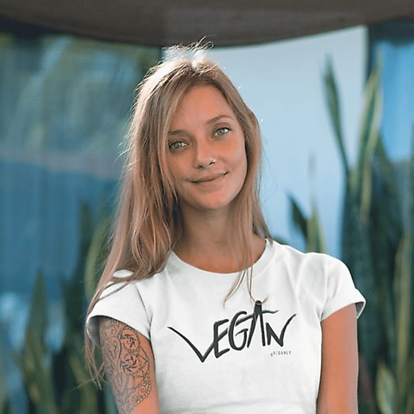 Unisex T-shirt Vegan Aus 100 % Bio-baumwolle günstig online kaufen