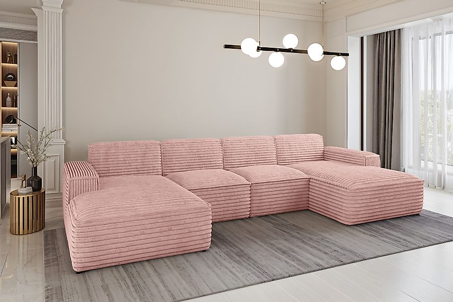 Kaiser Möbel Ecksofa Eckcouch U form, günstig online kaufen
