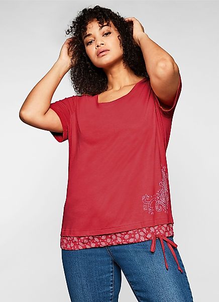 Sheego T-Shirt Kurzarmshirt günstig online kaufen