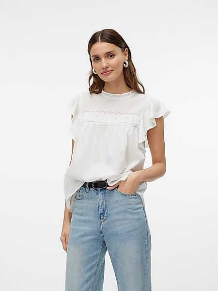 Vero Moda Blusenshirt VMTRINE SL LACE günstig online kaufen