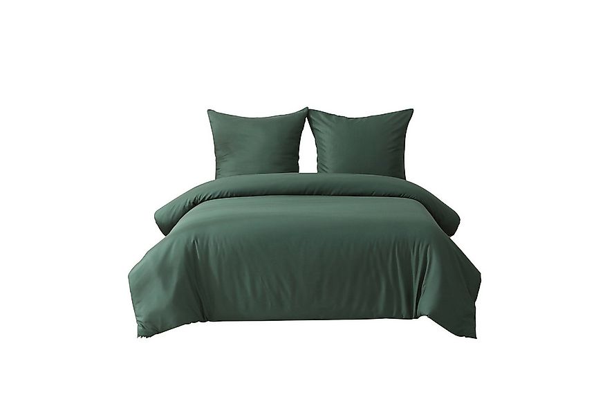 HAUSS SPOLE Bettwäsche Bettwäsche-Set Bettbezug mit Kissenbezug Einfarbig W günstig online kaufen