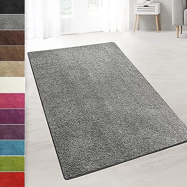 Karat Teppich Shaggy-Teppich Barcelona, ringsum gekettelt günstig online kaufen