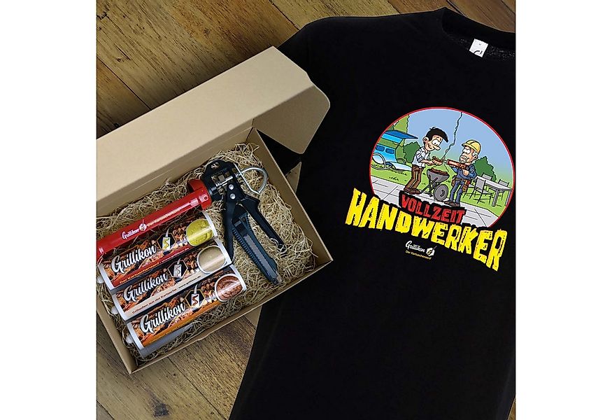 Scorprotect® Grillschürze Grillikon Geschenkset „Geselle“ 1x Mix+Shirt günstig online kaufen