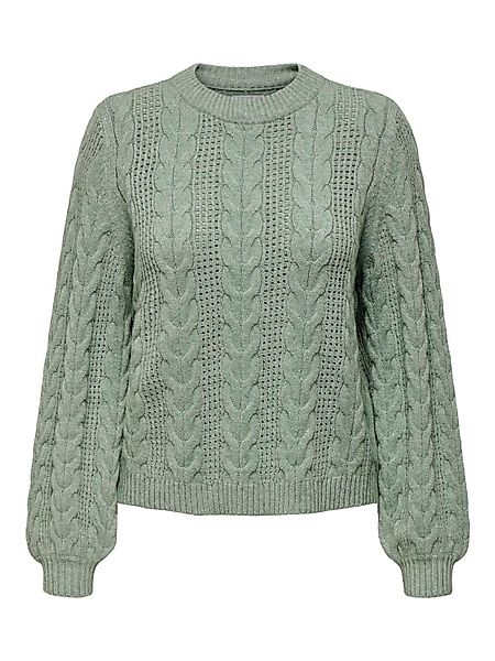 ONLY Rundhalspullover ONLRUBINA LS CABLE O-NECK günstig online kaufen