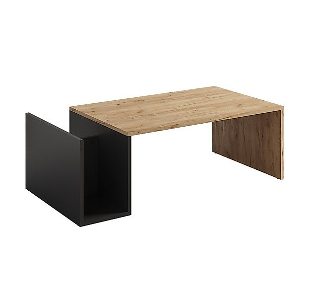 Vicco Couchtisch Avento, Goldkraft Eiche/Anthrazit, 100 x 50 cm günstig online kaufen
