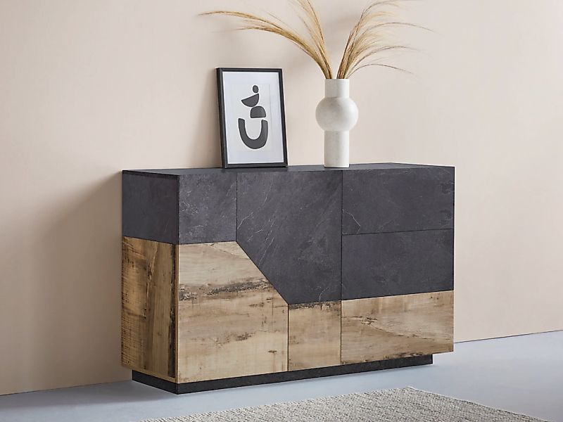 INOSIGN Sideboard "ALIEN-Kommode, Schrank, Anrichte mit 2 Türen und 3 Schub günstig online kaufen