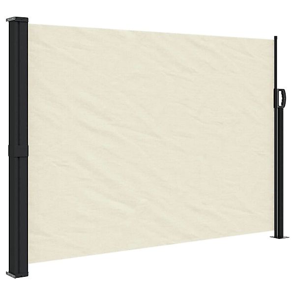 furnicato Seitenmarkise Ausziehbar Creme 140x500 cm günstig online kaufen