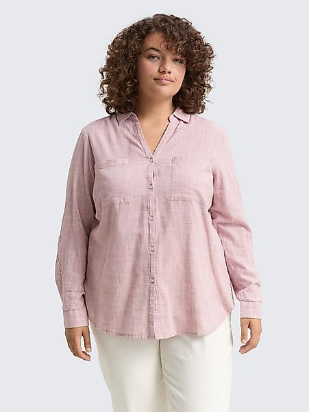 TOM TAILOR PLUS Langarmbluse Plus Size günstig online kaufen