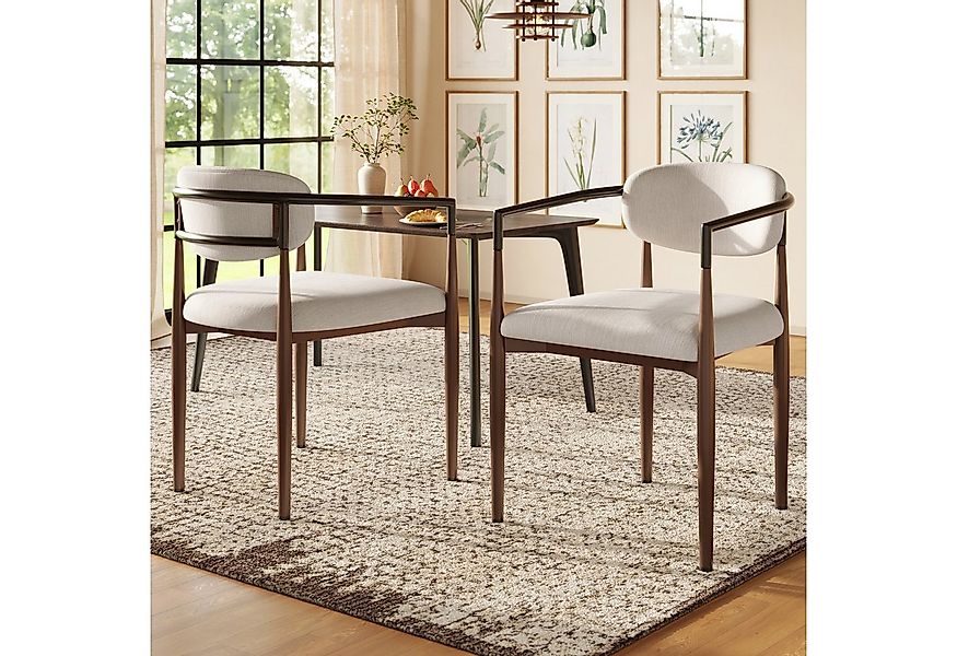 Flieks Esszimmerstuhl (Eisengestell, Set, 2 St), 2er Set Polsterstühle mit günstig online kaufen