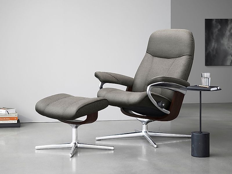 Stressless Relaxsessel "Consul", (Set, Relaxsessel mit Hocker), mit Hocker, günstig online kaufen
