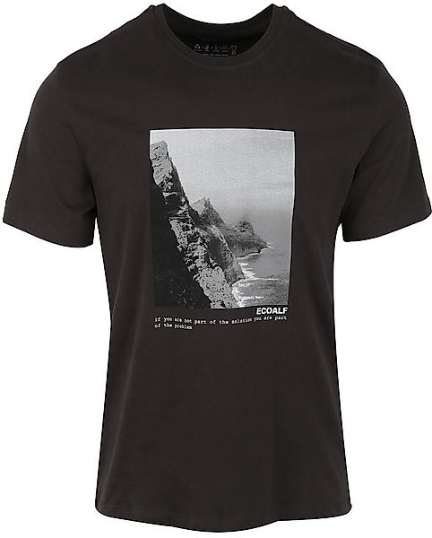 Ecoalf T-Shirt Label Schwarz - Größe XL günstig online kaufen