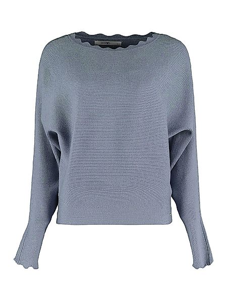 HaILY’S Strickpullover Langarm Locker Gerippt Design günstig online kaufen