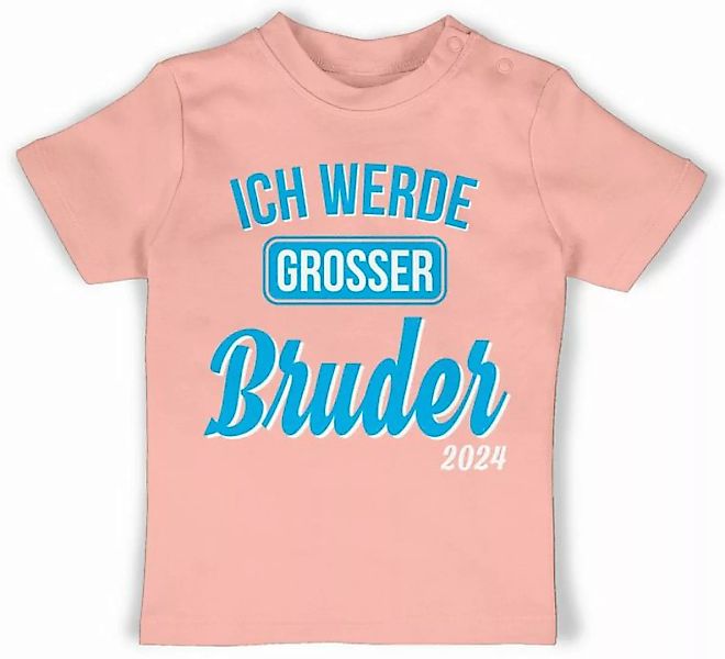 Shirtracer T-Shirt Ich werde großer Bruder 2024 Großer Bruder günstig online kaufen
