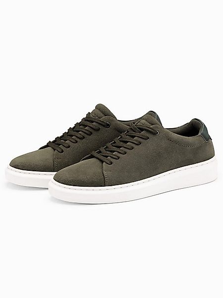 OMBRE Klassische Herren-Sneakers aus weichem Wildleder Sneaker günstig online kaufen