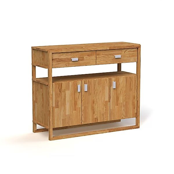 Sideboard MINIMAL 3-T 3- Sk Holz massiv günstig online kaufen