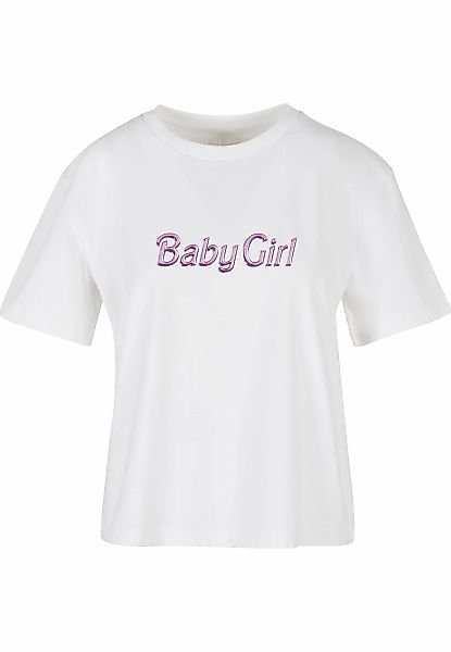 Miss Tee T-Shirt "Miss Tee Damen Baby Girl Tee" 1 Stk. günstig online kaufen