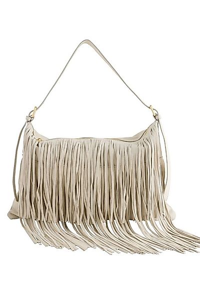 Next Schultertasche Schultertasche aus Leder mit Fransen (1-tlg) günstig online kaufen
