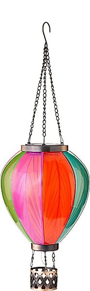 Northpoint LED Laterne Solar Heißluftballon Windlicht Dekoration 58cm Flamm günstig online kaufen