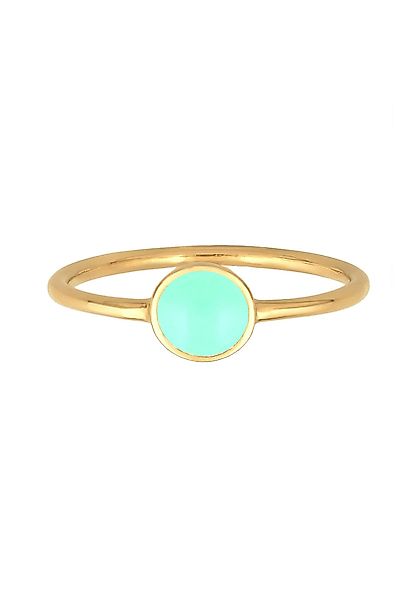 Elli Fingerring Solitär Stapelring Emaille 925 günstig online kaufen