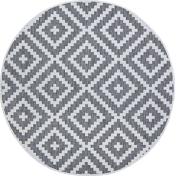 my home Teppich »Ronda Wendeteppich«, rund, 5 mm Höhe, Sisal-Optik, Flachge günstig online kaufen