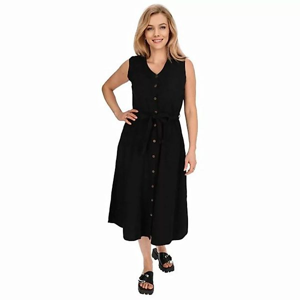 KUNST UND MAGIE Latzhose Kleid Sommerkleid Baumwoll Kleid Boho Ibiza Geknöp günstig online kaufen