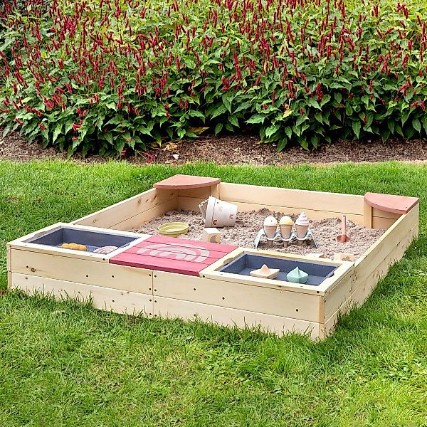 MUDDY BUDDY® Sandkasten Beach Rebel, natur günstig online kaufen