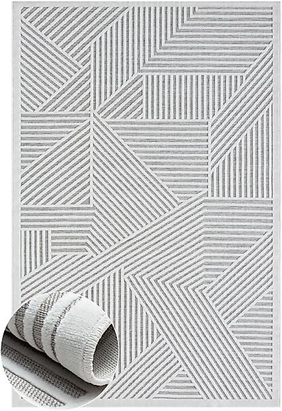 Myflair Möbel & Accessoires Teppich »Vill«, rechteckig, modernes Design, Ho günstig online kaufen