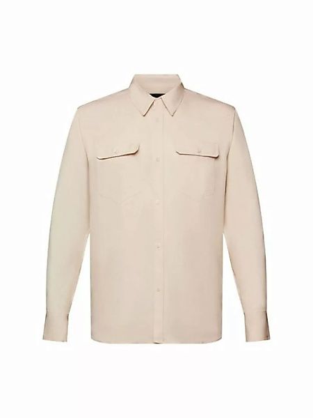 Esprit Collection Businesshemd Fließendes Lyocell-T-Shirt günstig online kaufen