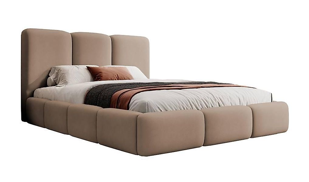 NADUVI Collection | Bettgestell Bruyère Samt 160x200 günstig online kaufen
