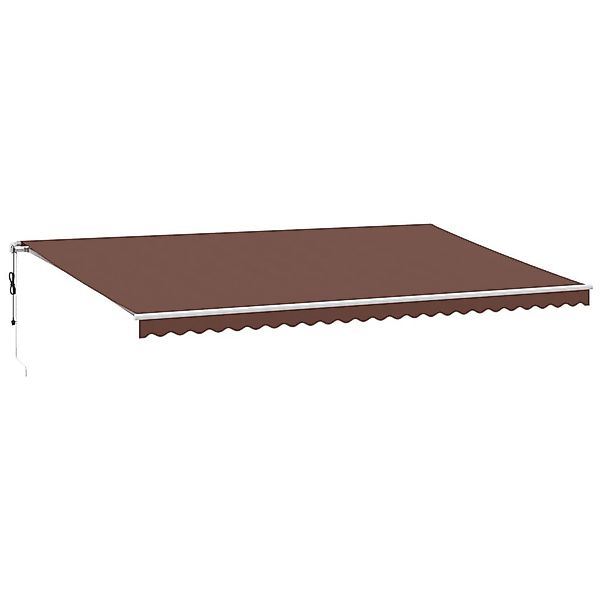 vidaXL Markise Markise Automatisch Braun 600x350 günstig online kaufen
