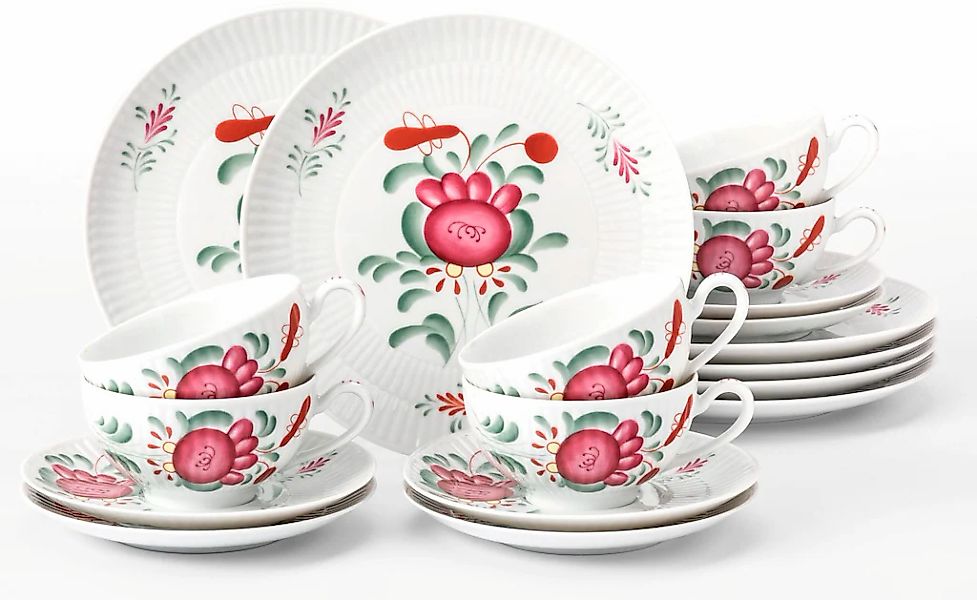 Seltmann Weiden Teeservice "Geschirr-Set, 18 Teile, Amina Ostfiesenrose, gr günstig online kaufen