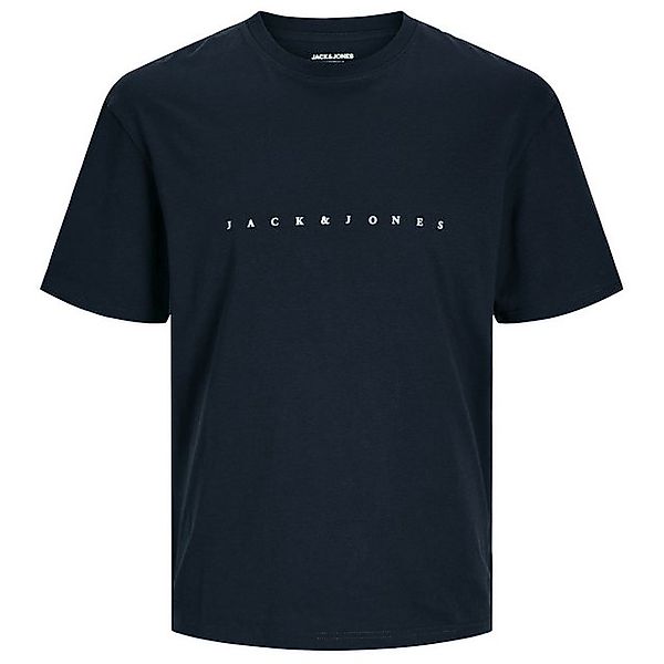 Jack & Jones Rundhalsshirt Jack&Jones T-Shirt XXL JJESTAR nachtblau Mini-Pr günstig online kaufen