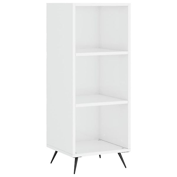 vidaXL Standregal Regalschrank Hochglanz-Weiß 34,5x32,5x90 cm günstig online kaufen