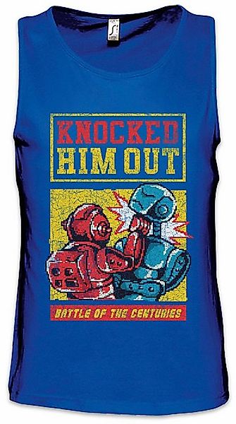 Urban Backwoods Tanktop Robot Boxing Fight Ärmelloses T-Shirt Robo Roboter günstig online kaufen