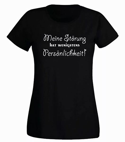 G-graphics T-Shirt Meine Störung hat wenigstens Persönlichkeit Slim-fit Dam günstig online kaufen