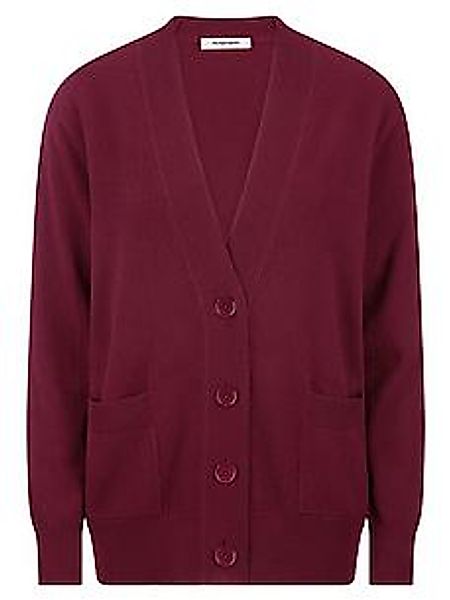 Strickjacke aus 100% Kaschmir include rot günstig online kaufen