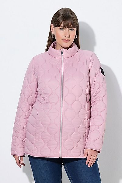 Ulla Popken Steppjacke HYPRAR Leichtstepp-Jacke Kontrastfutter günstig online kaufen