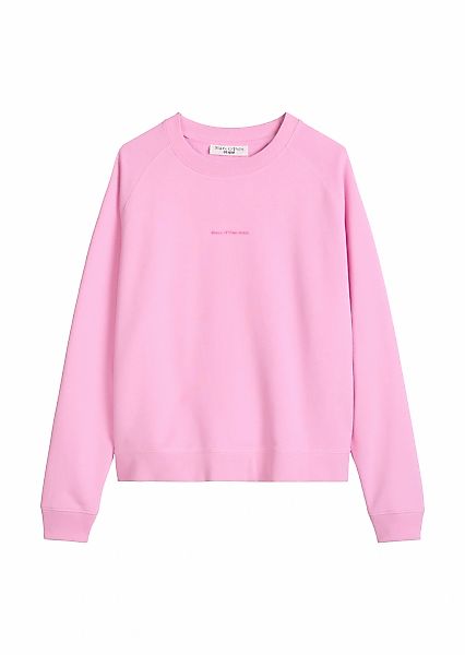 Marc OPolo DENIM Sweatshirt, relaxed fit, aus Organic Cotton, mit Schlitzen günstig online kaufen