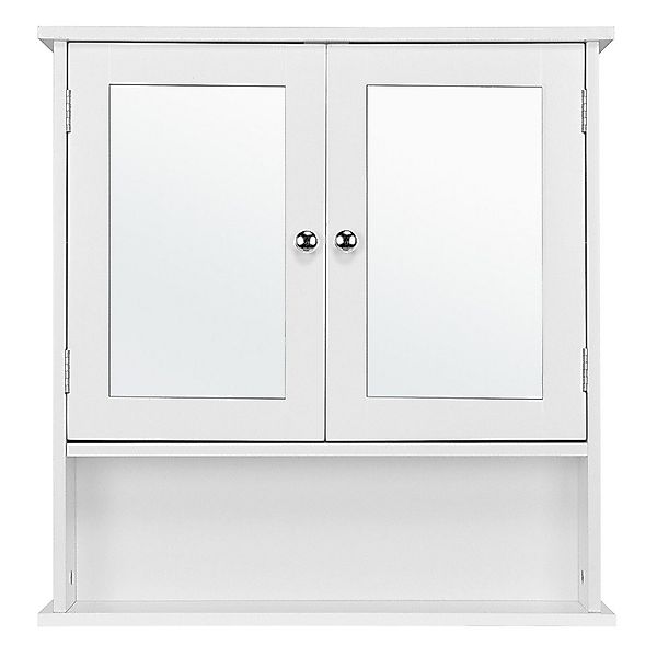 Yaheetech Hängeschrank Badschrank Kommode mit Spiegeltür günstig online kaufen