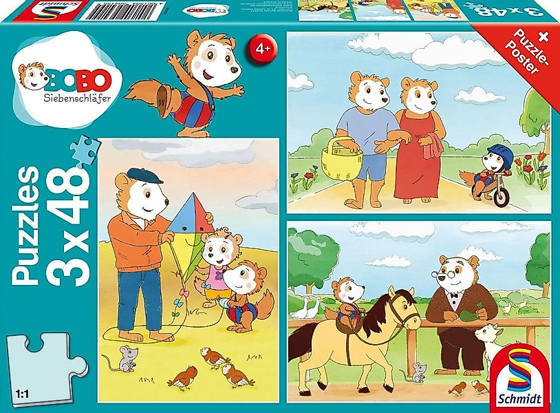 Schmidt Spiele Puzzle Auf ins Abenteuer, günstig online kaufen